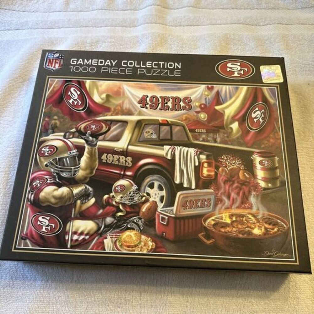 1000 Piece‎ Jigsaw Puzzle for Adults - NFL San Francisco 49ers Gameday - New